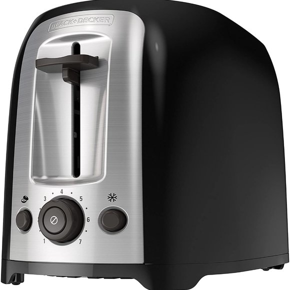 BLACK+DECKER 2-Slice Extra-Wide Slots Toaster - Picture 3 of 9